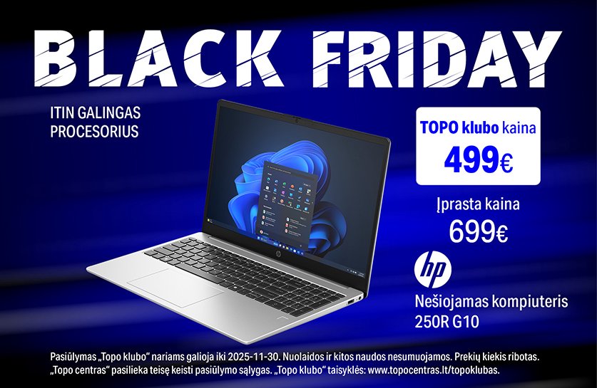 BF | Nešiojamas kompiuteris 250R G10