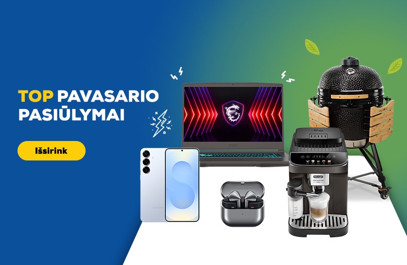 TOP pavasario pasiūlymai