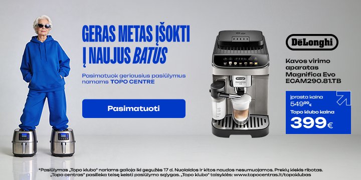 Kavos virimo aparatas DELONGHI Magnifica Evo ECAM290.81.TB