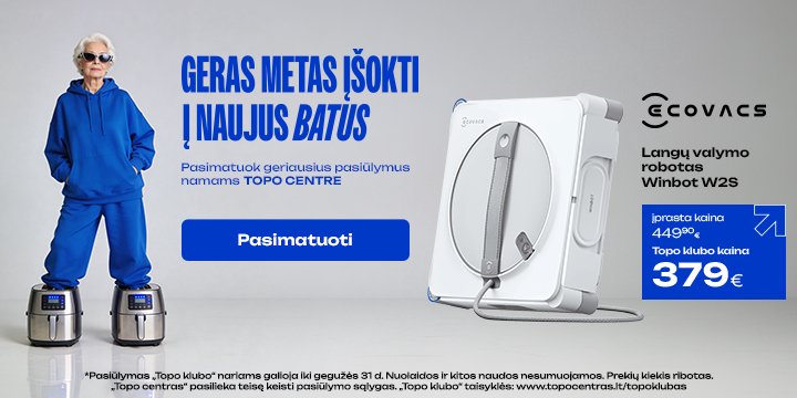 ECOVACS Langų valymo robotai - Topocentras