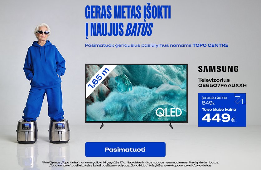 Televizorius Samsung QE65Q7FAAUXXH