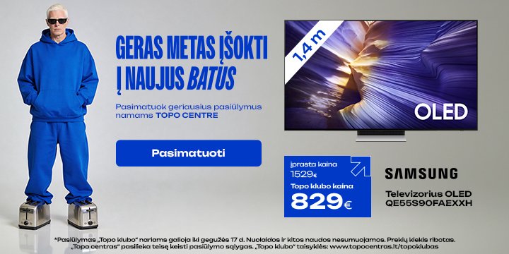 Televizorius Samsung OLED QE55S90FAEXXH