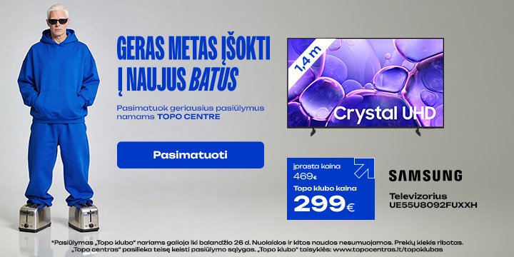 Televizorius Samsung UE55U8092FUXXH