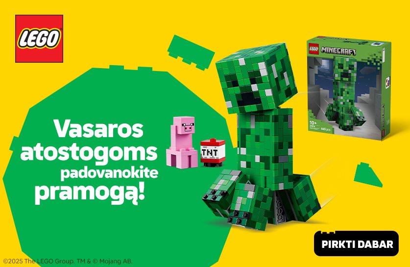 Konstruktoriai LEGO Minecraft