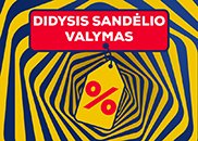 Didysis sandėlio valymas | WOW pasiūlymai