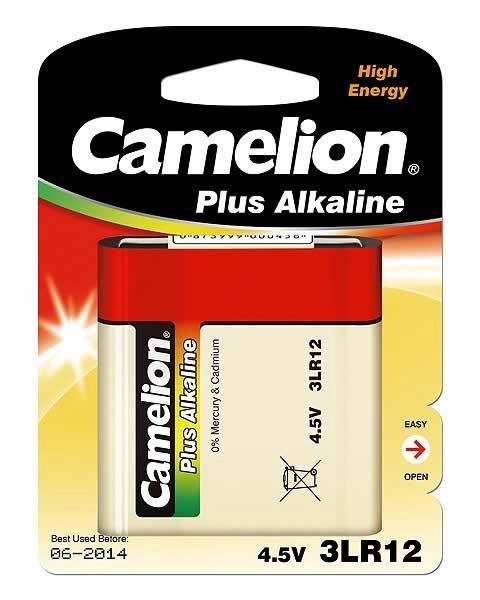 Elementai CAMELION Plus Alkaline 3LR12-BP1 4,5V