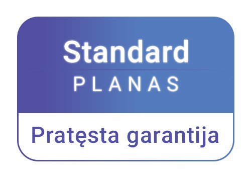 Pratęsta garantija 1m. (Standard planas)