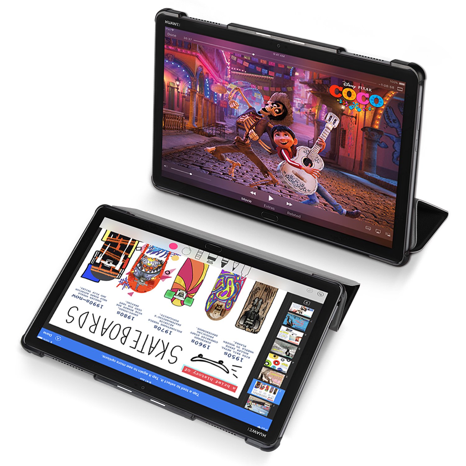 Dėklas Dux Ducis Domo Samsung Galaxy Tab A7 Lite juodas