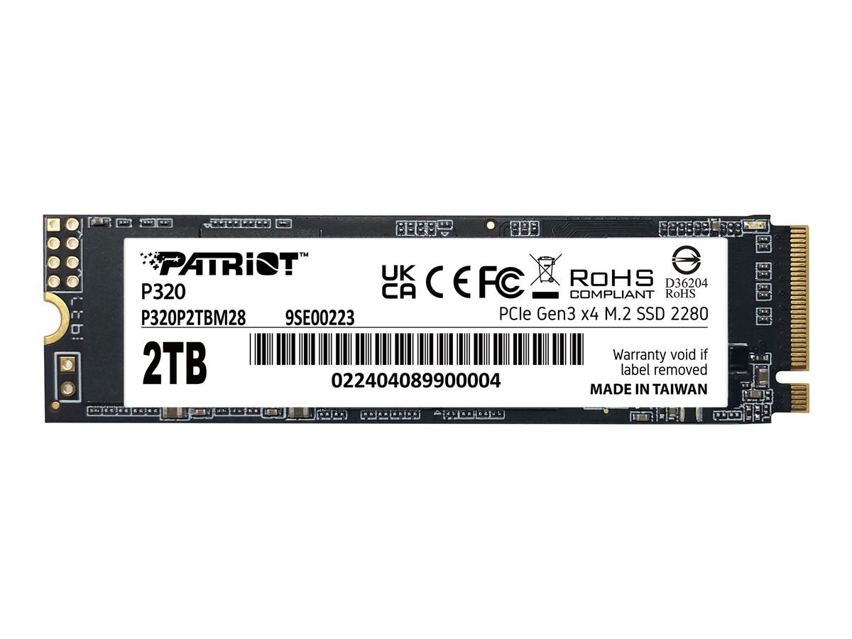 Patriot Viper SSD P320 M.2 PCI-Ex4 NVMe 2TB 3GB/s