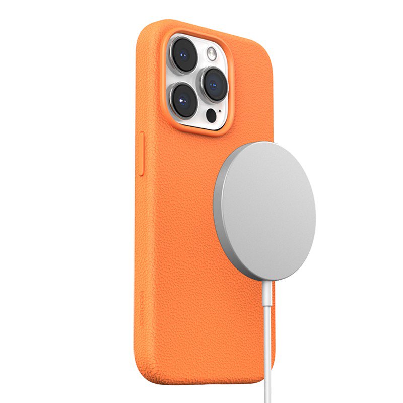 Dėkliukas Joyroom JR-BP006 with Magsafe, iPhone 15, oranžinis
