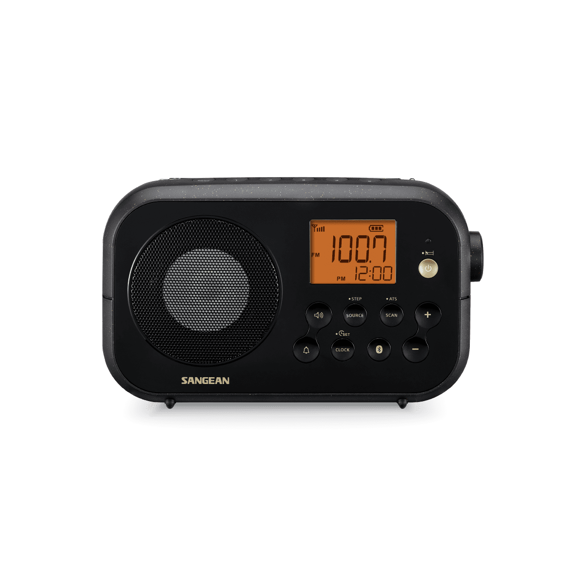 Radija SANGEAN skaitmeninė, su laikrodžiu ir žadintuvu, AM/FM/Bluetooth, juoda / PR-D12BT