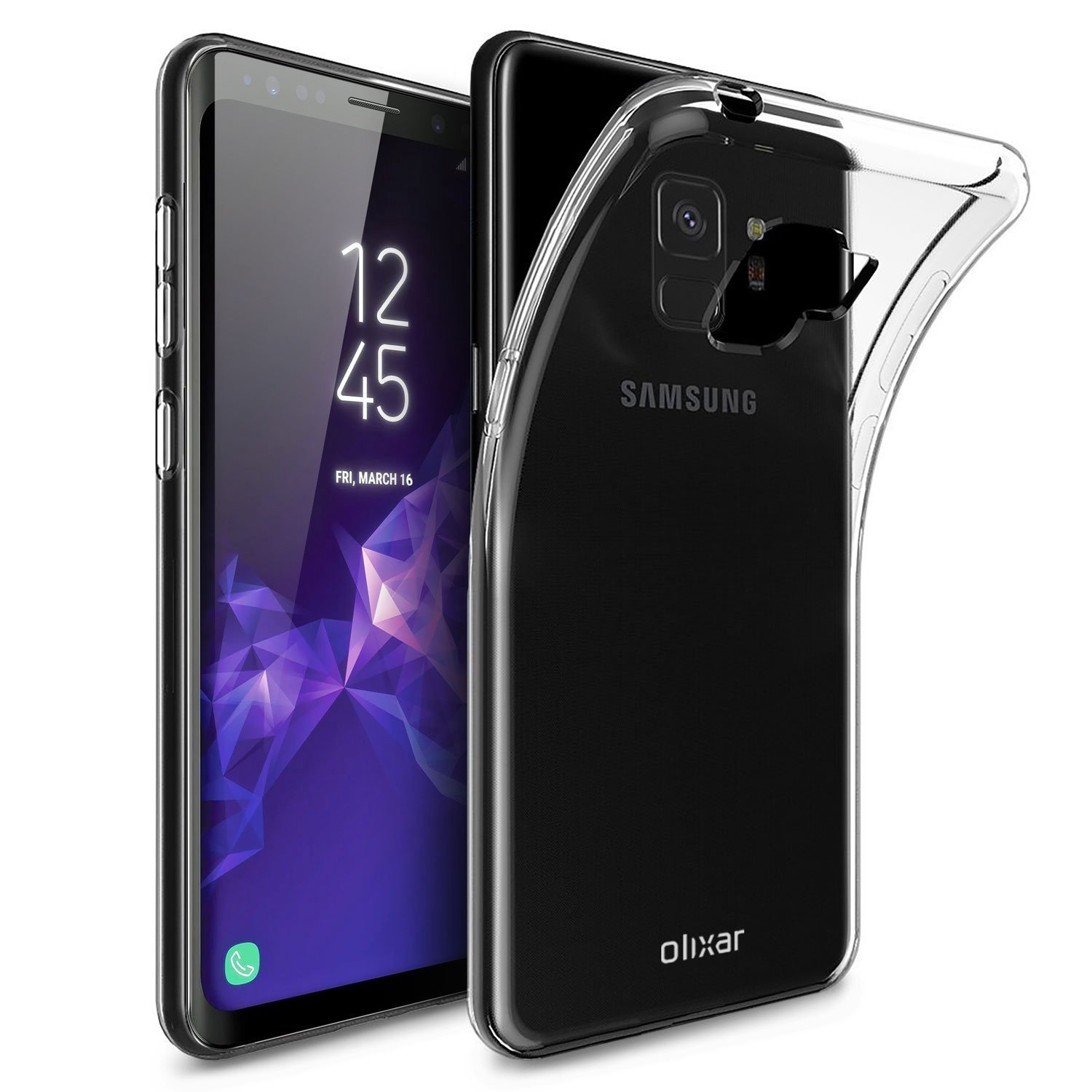 Dėkliukas JUST MUST Nake Samsung S9+ silikoninė nugarėlė, skaidri