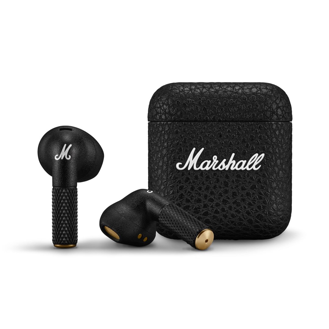 Ausinės MARSHALL Minor IV, belaidės, TWS, į ausis, juodos