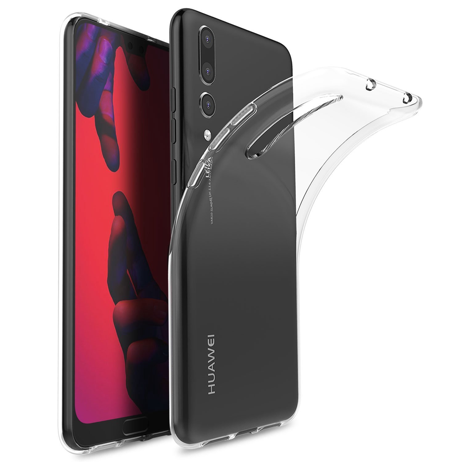 Dėkliukas JUST MUST Nake Huawei P20 Pro nugarėlė, skaidri