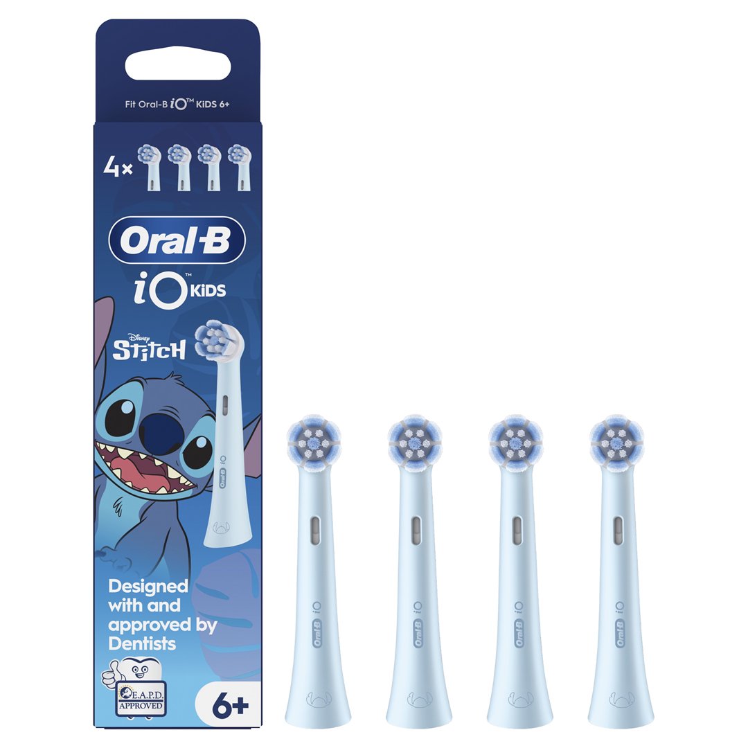 Dantų šepetėlio antgaliai ORAL-B Kids Stitch, 4vnt