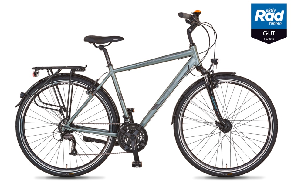 Dviratis PROPHETE, 28", Entdecker 8.2.,Alu-Trekking, juodas