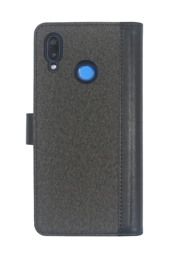 Dėkliukas JUST MUST Workform I Huawei P20 Lite , H-Flip knygutė, juoda