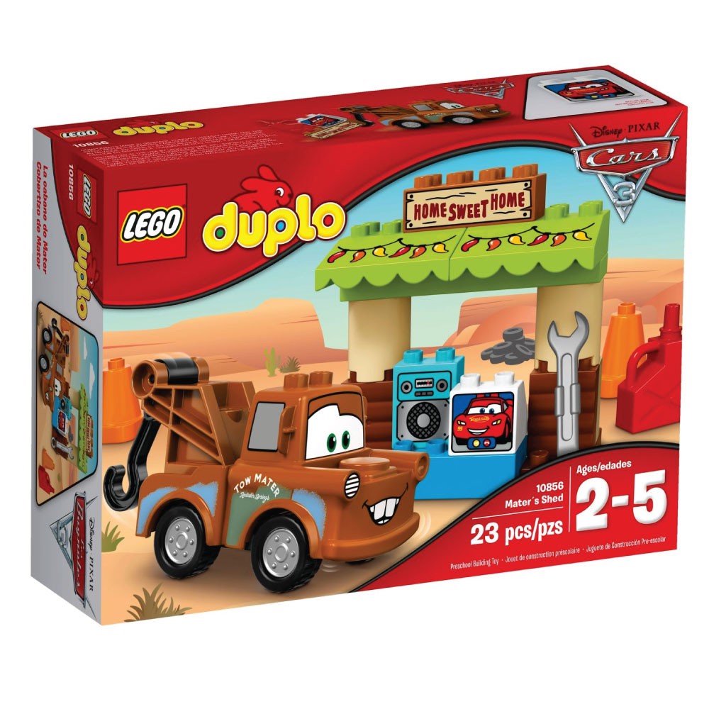 Konstruktorius LEGO DUPLO Bruolio pastogė, 10856