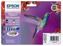 Rašalinė EPSON CLARIA MULTIPACK (T0801, T0802,T0803,T08