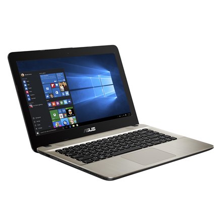 Nešiojamas kompiuteris Asus VivoBook X441NA Chocolate Black, 14 &quot;, HD, 1366 x 768 pixels, Gloss