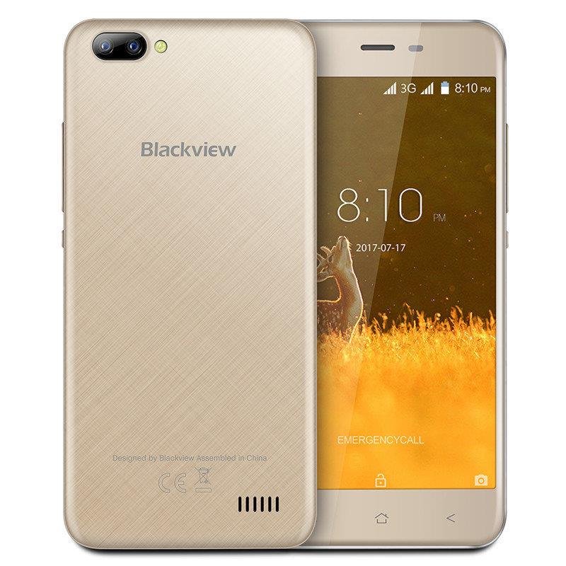 Mobilusis telefonas BLACKVIEW A7 DS Gold