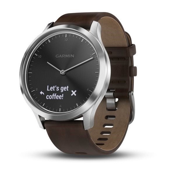 Sportinis laikrodis GARMIN Vivomove HR Premium Black/Silver