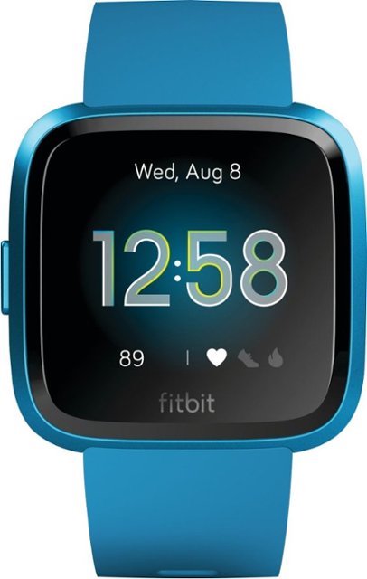 Išmanusis laikrodis FITBIT Versa Lite Marina Blue/Marina Blue Aluminum