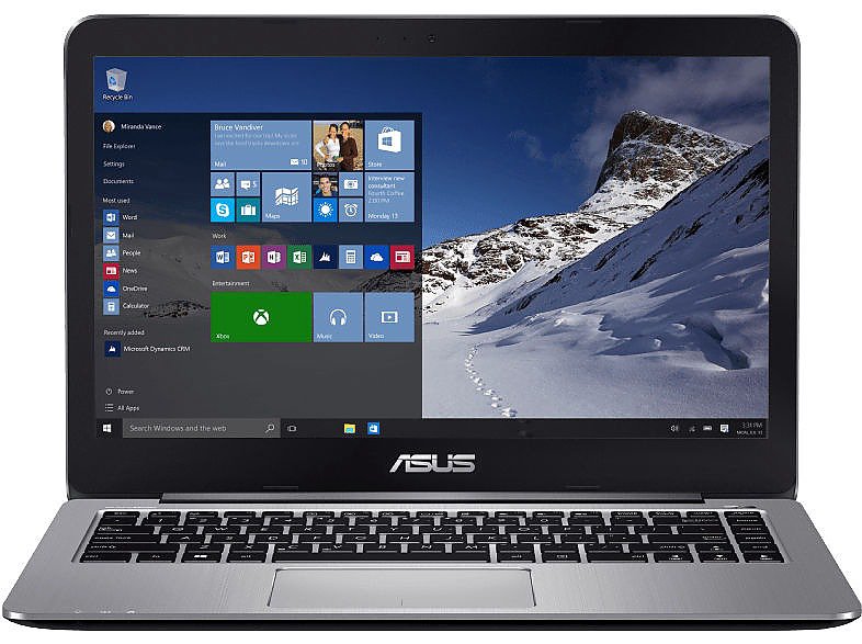 Nešiojamas kompiuteris ASUS R416SA N3060/4/64/W10