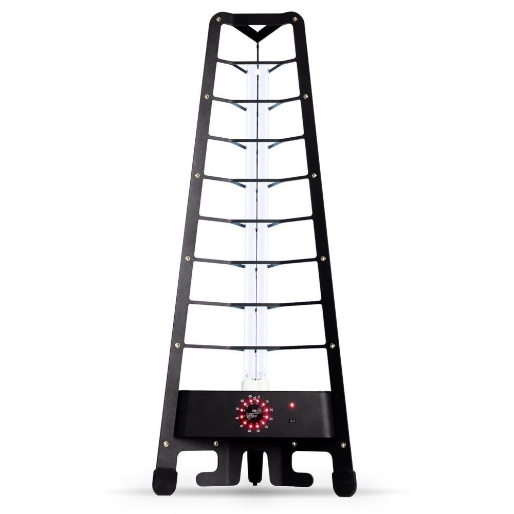 Dezinkefuojanti lempa BACTEO tower, Dezinfekuoja orą ir paviršius