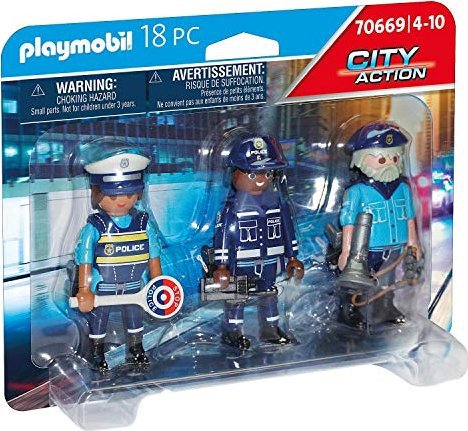 Figūrėlės PLAYMOBIL City Action Policininkai 70669