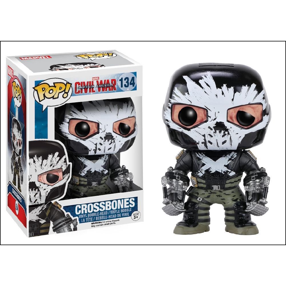 Žaislinė figurėlė CA:CIVIL WAR - Cross Bones Pop!
