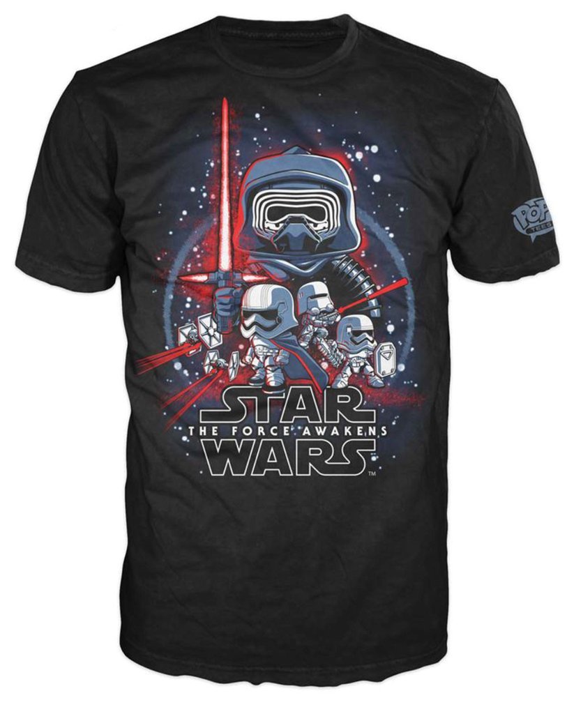 Marškinėliai POP! TEES: STAR WARS LIMITED EDITION, juodi/L