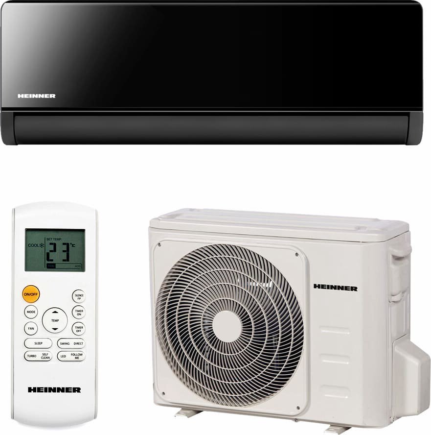 Oro kondicionierius BLACKPEARL, 18000BTU HAC-BP18WIFI-BK HEINNER