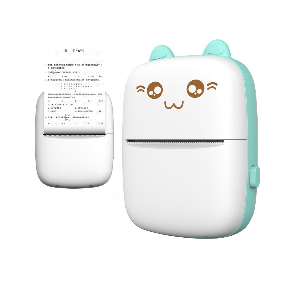 Lipdukų spausdintuvas Thermal mini cat HURC9 - blue