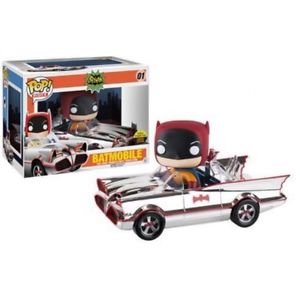 Žaislinė figurėlė DC COMICS: 1966 Chrome Batmobile POP!