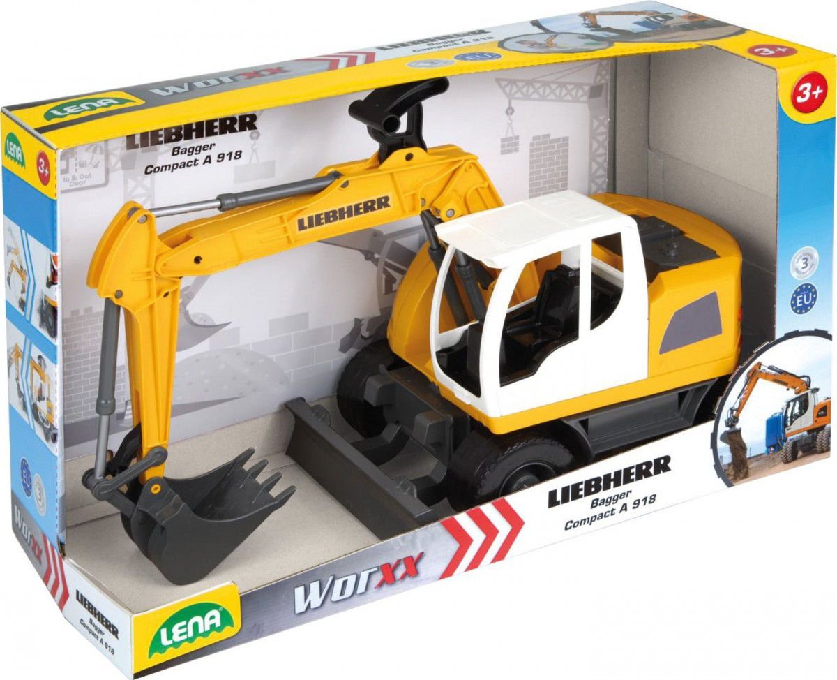 Lena Worthxx Liebherr digger, 48 cm in box