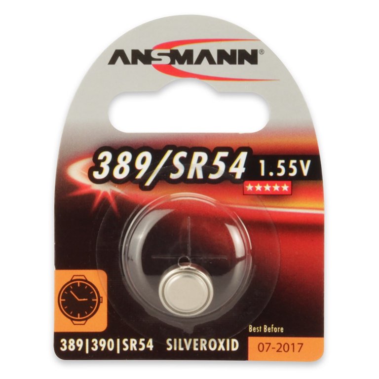 Elementai ANSMANN SR 54/389/390, 1vnt., sidabro oksidas, 1.55V