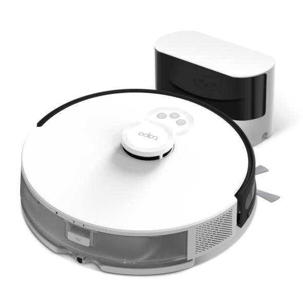 Dulkių siurblys robotas TP-LINK LiDAR Navigation Robot Vacuum and Mop + Smart Auto-Empty Dock DEEBOT