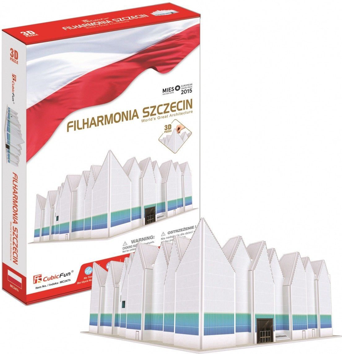 Cubicfun Puzzle 3D Szczecin Philharmonic 98 elements