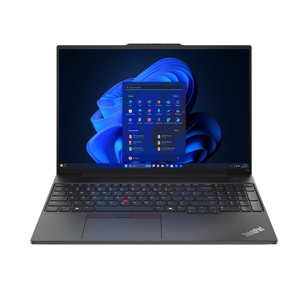 Lenovo ThinkPad E16 AMD Ryzen 5 7535HS Knyginis kompiuteris 40,6 cm (16") WUXGA 16 GB DDR5