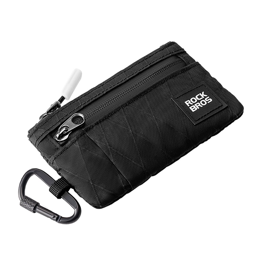 Rockbros Travel Wallet with Carabiner - Black - Topocentras