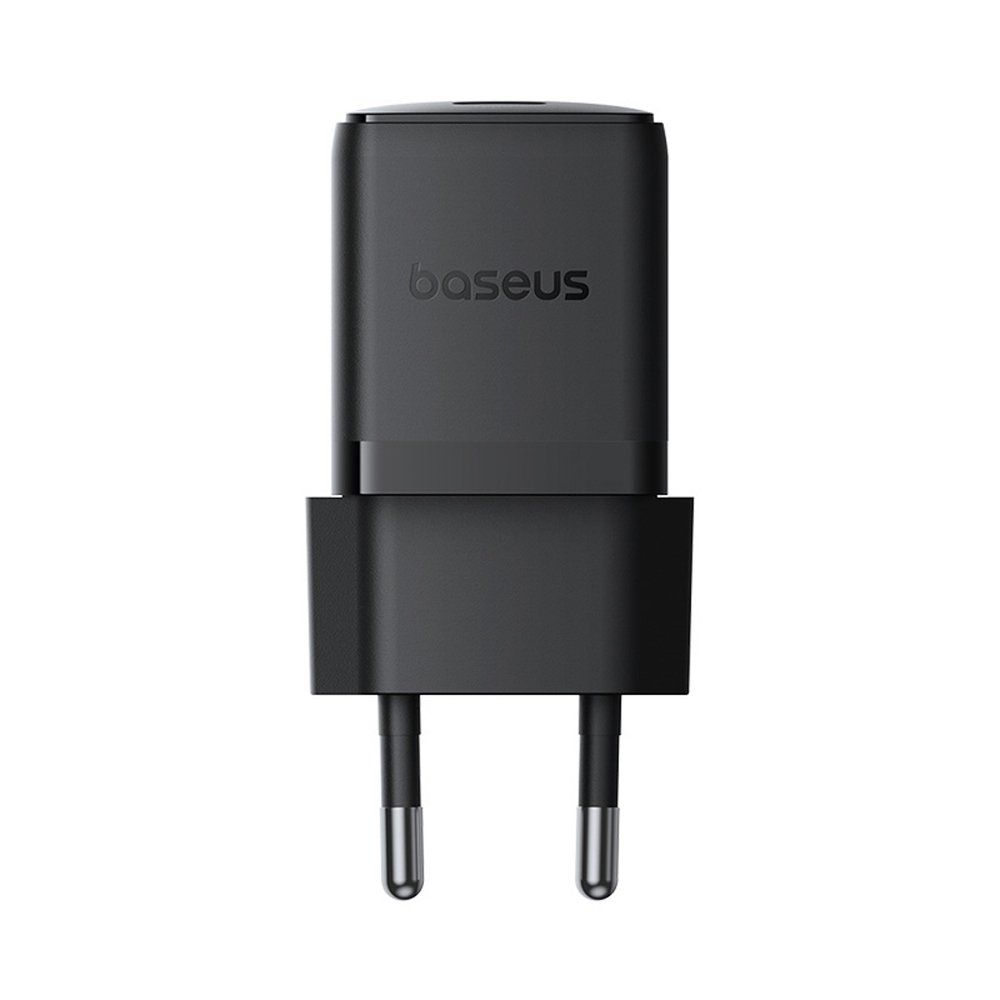 Sieninis įkroviklis BASEUS Palm 30W USB-C QC3.0 PD3.0, juodas