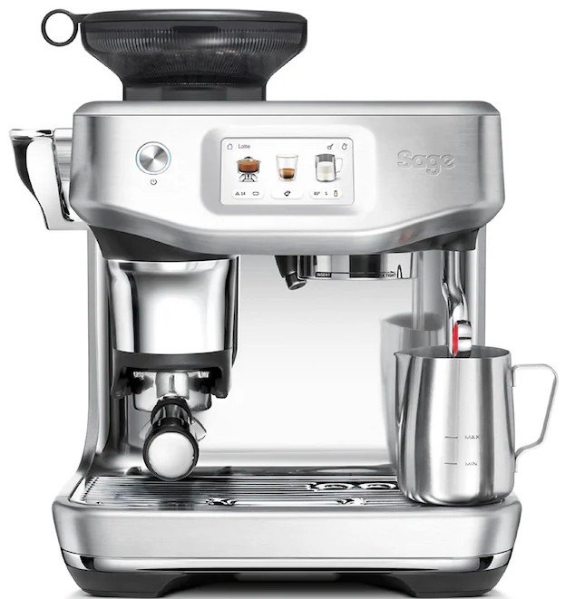 Kavos virimo aparatas SAGE SES882BSS the Barista Touch Impress