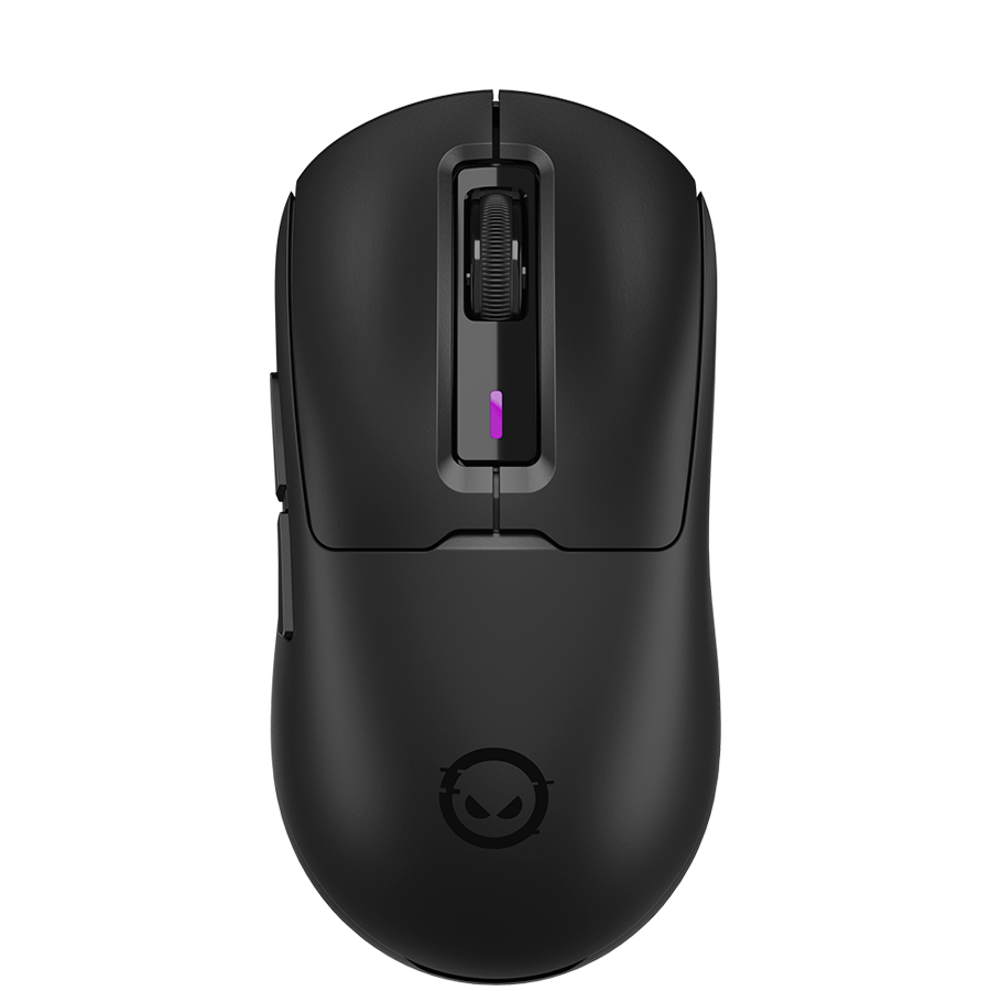 Žaidimų pelė LORGAR MSA10W Lightweight, belaidė, juoda