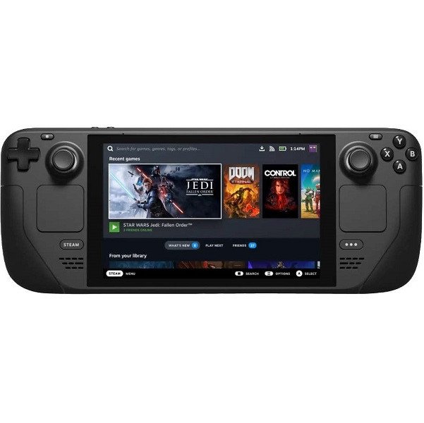 Žaidimų konsolė VALVE Steam Deck LCD 256GB