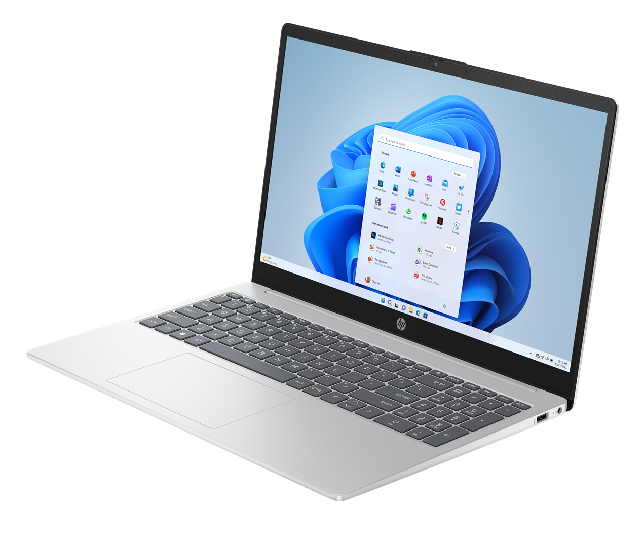 Nešiojamas kompiuteris HP 15-fc0068ny Ryzen 7 5825U/16GB/512GB/W11H