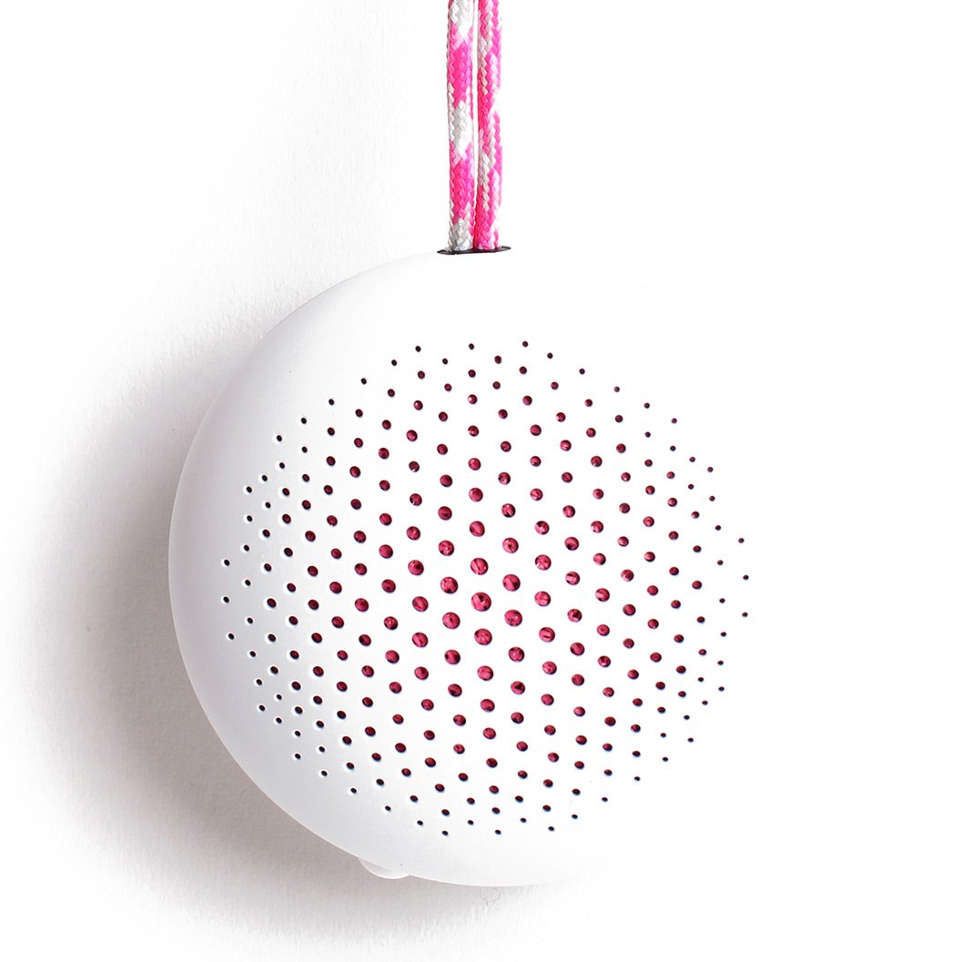 Kolonėlė BOOMPODS Rokpod, balta, Bluetooth, su mikrofonu, IPX7, atspari drėgmei