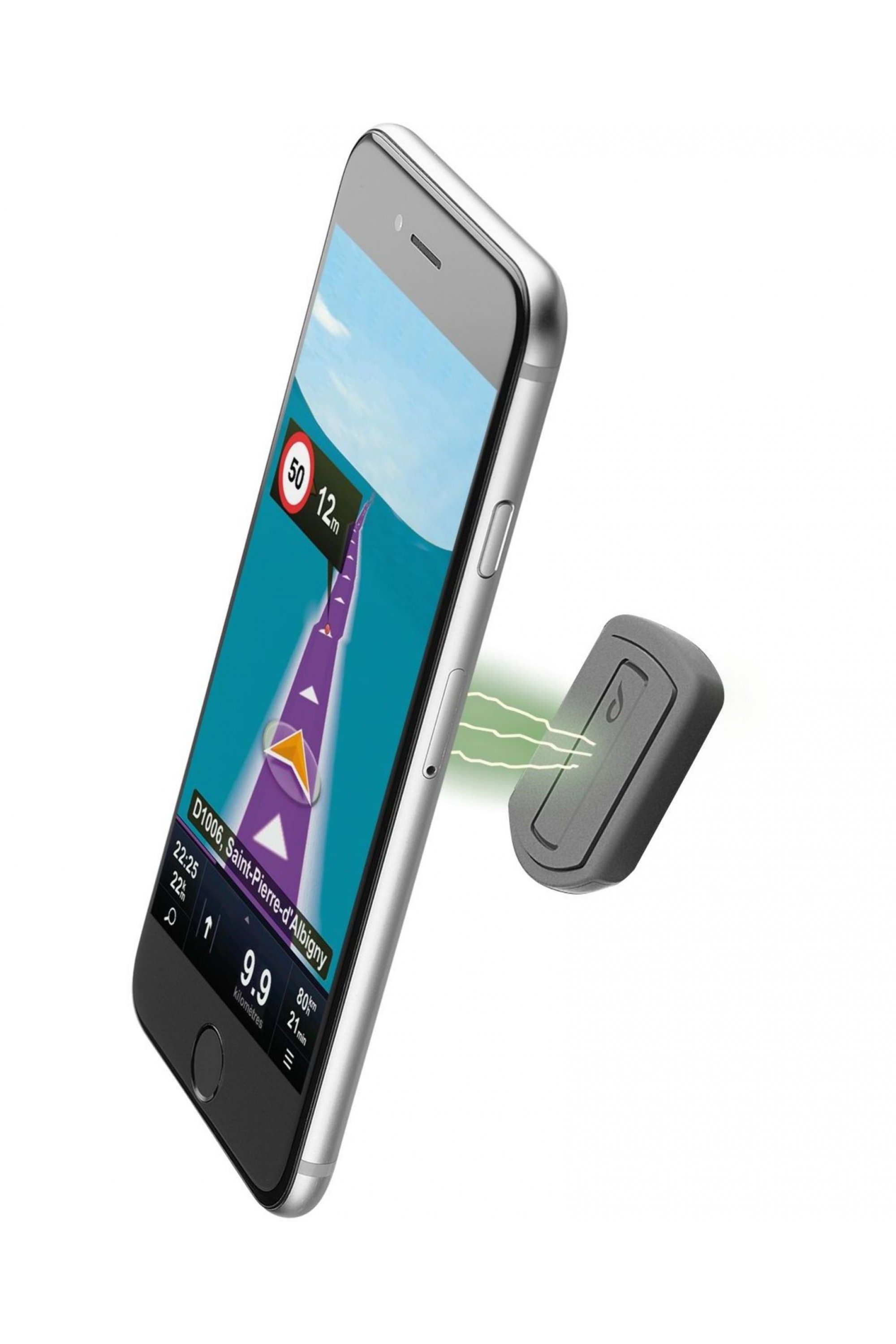 Laikiklis CELLULARLINE mob. telefonui, universalus magnetinis, MAG4, juodas