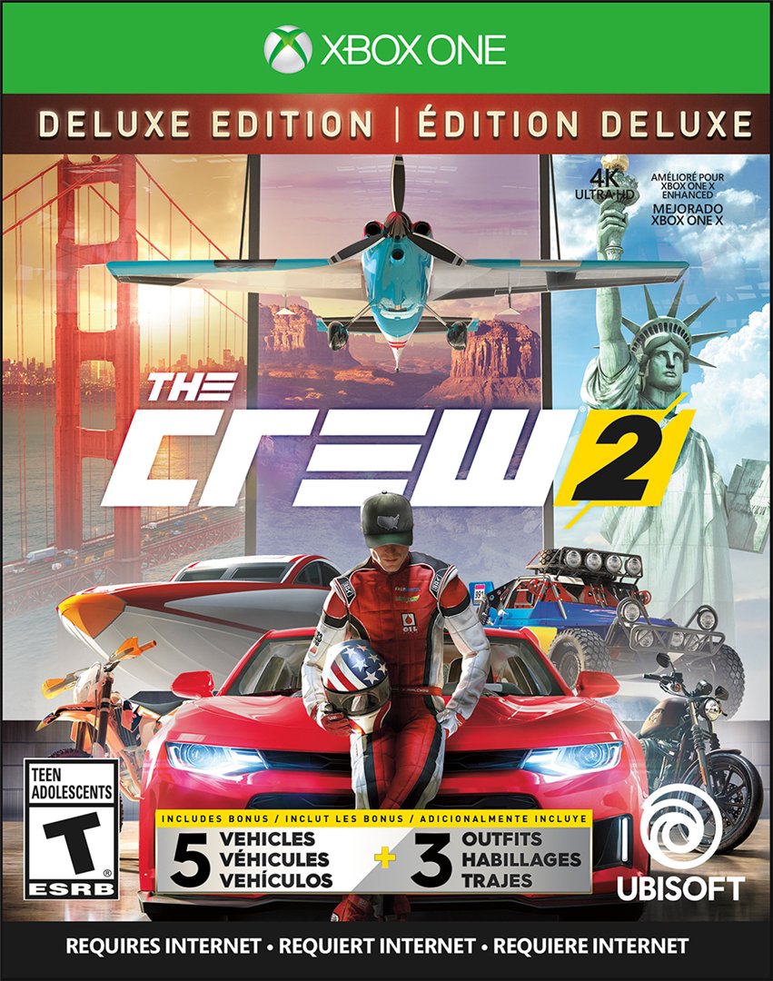 Žaidimas XBOX ONE The Crew 2 Deluxe Edition