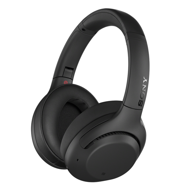Ausinės SONY WH-XB900N ant ausų, bevielės, triukšmo slopinimas, juodos